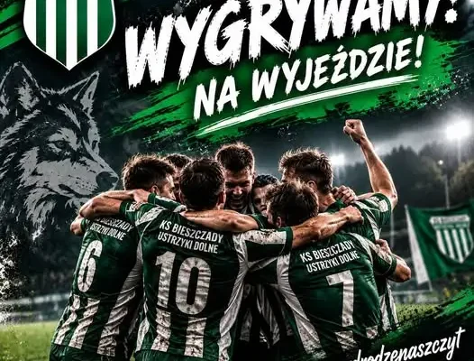 KS Bieszczady Ustrzyki Dolne wygrywa na wyjeździe z MKS Ostoja Kołaczyce 3:0