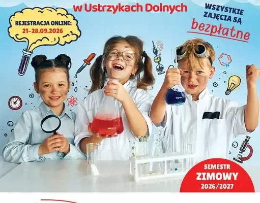 Dziecięcy Uniwersytet Techniczny w Ustrzykach Dolnych – rusza rekrutacja na semestr zimowy