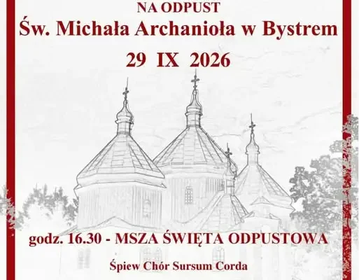 Odpust ku czci św. Michała Archanioła w Bystrem – 29 września 2026