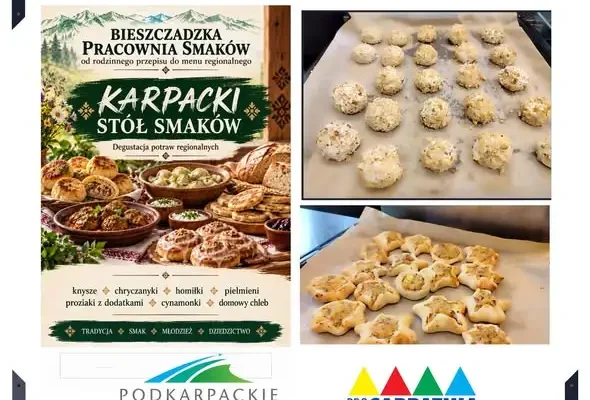 Karpacki Stół Smaków w FANTO – młodzież z Bieszczadzkiego Zespołu Szkół Zawodowych odtworzyła dawne przepisy