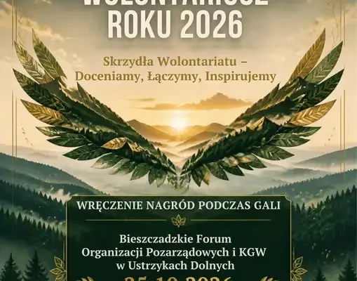 Bieszczadzki konkurs dla wolontariuszy – trwa nabór zgłoszeń
