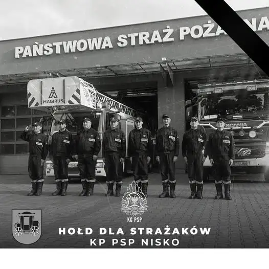 Wojewoda Podkarpacki zarządziła hołd dla strażaków po tragedii w Nisku