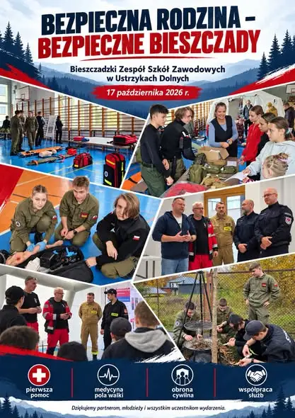Bieszczady: służby ratownicze i młodzież połączyły siły w Ustrzykach Dolnych